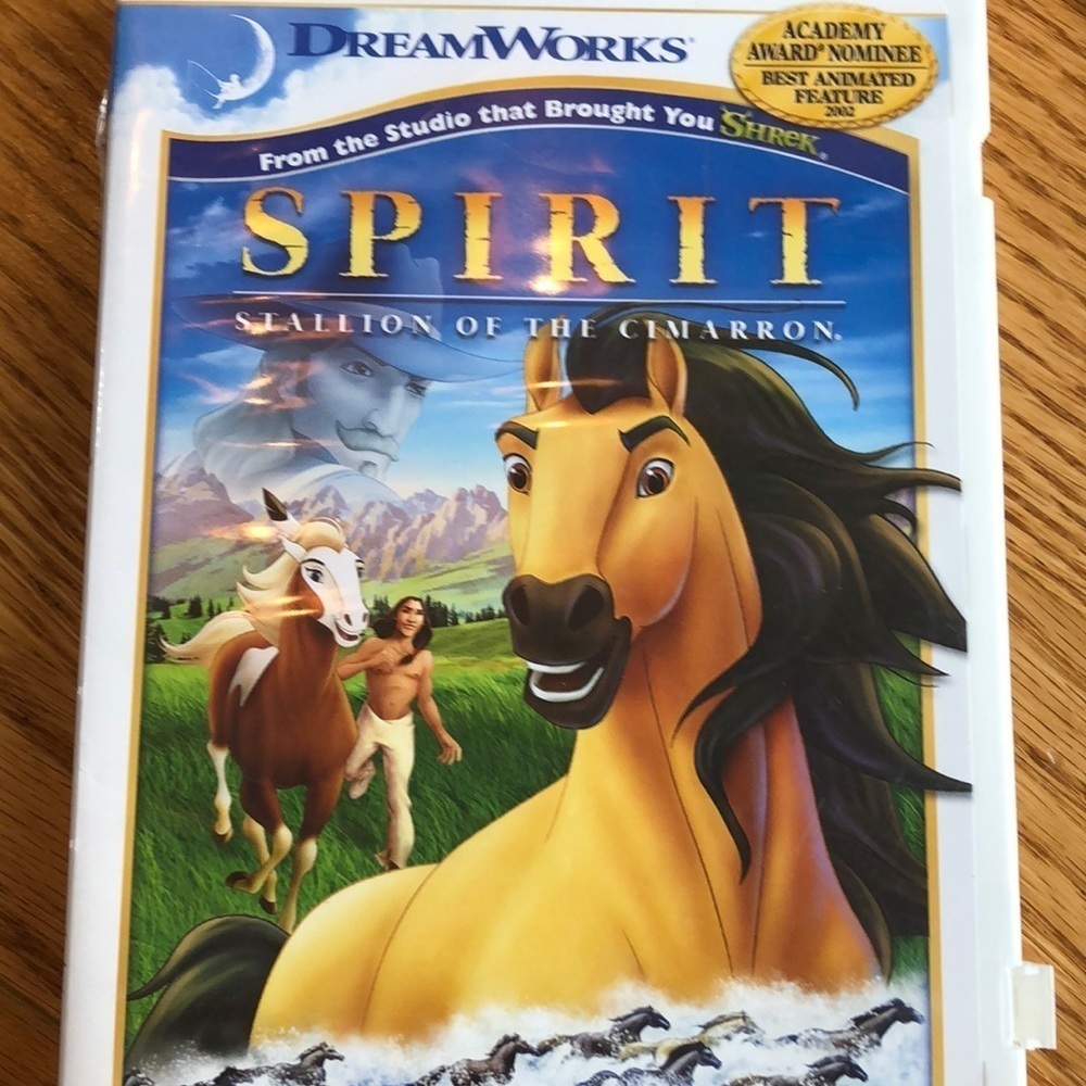 Spirit stallion of the Cimmaron DVD
